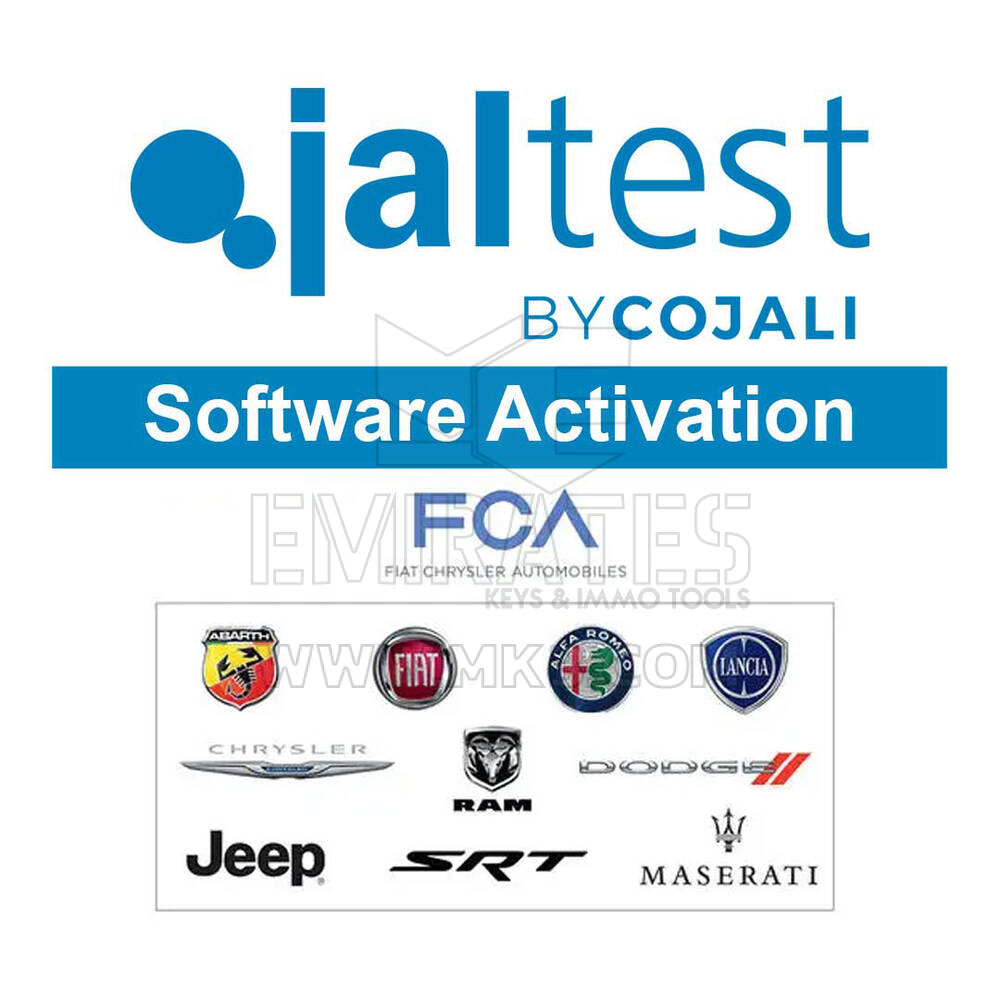 Jaltest - 70607001 FCA SGW (um ano a partir da data de assinatura)