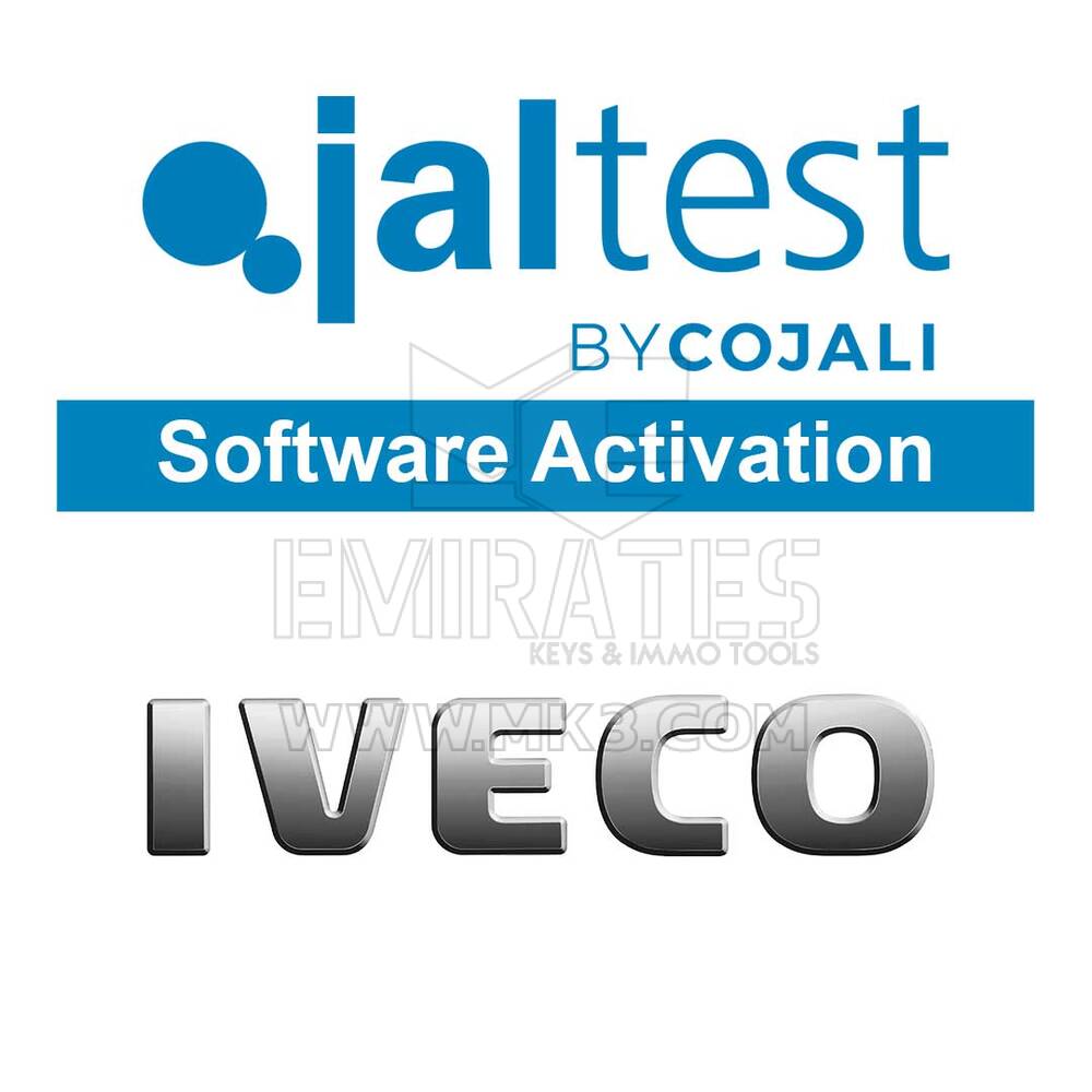 Jaltest - 70607003 تسجيل Iveco SGW لكل جهاز (31 ديسمبر من العام الحالي)
