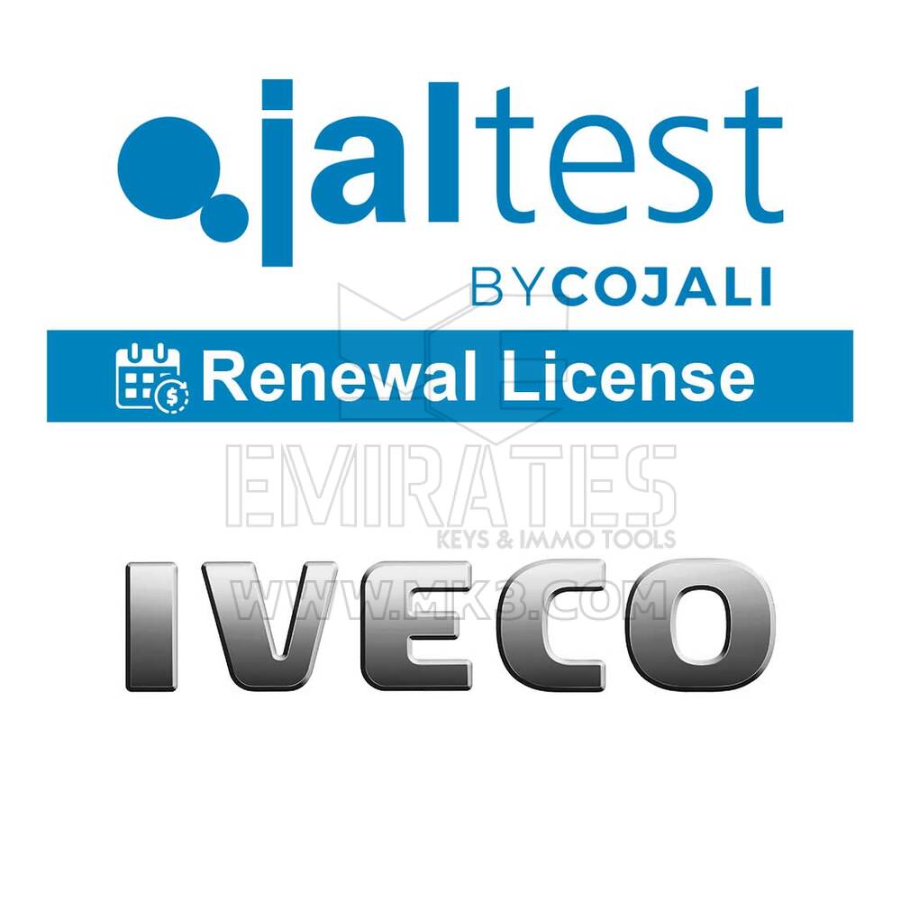Jaltest - 78500001 Renouvellement Lveco SGW par entreprise (31 décembre de l'année en cours)