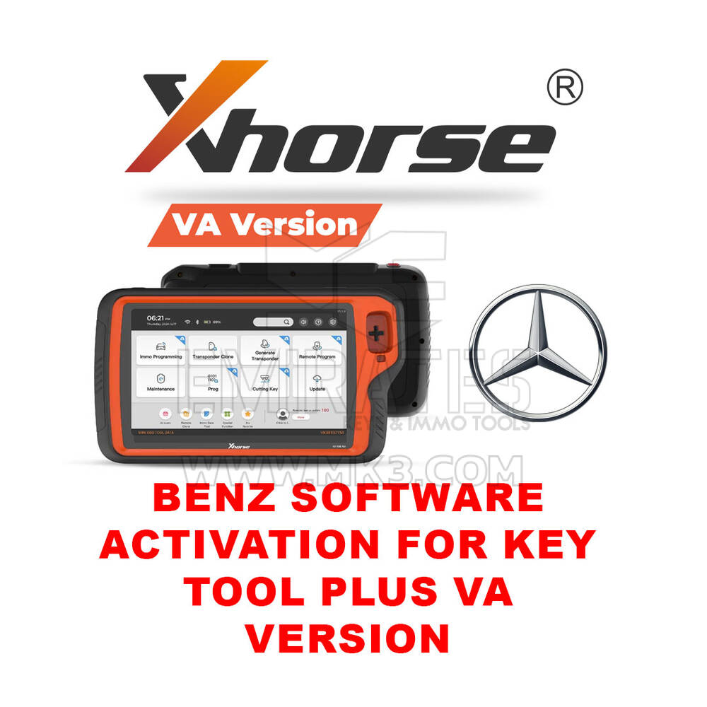 Xhorse - Активация программного обеспечения Mercedes-Benz для версии Key Tool Plus VA