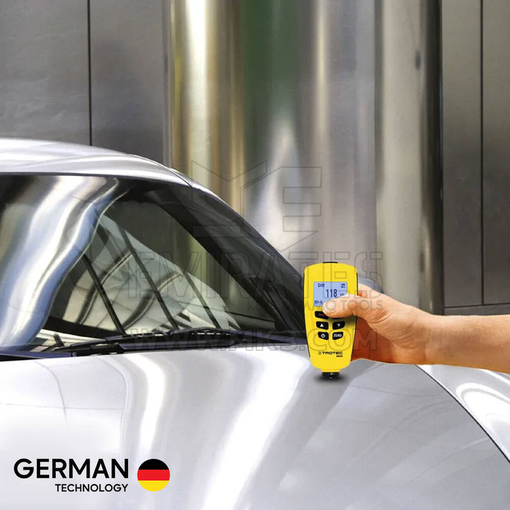 Trotec BB20 Coating Thickness Gauge Dual sensor for measuring the thickness of non-magnetic coatings on all magnetic and non-magnetic metals | Emirates Keys