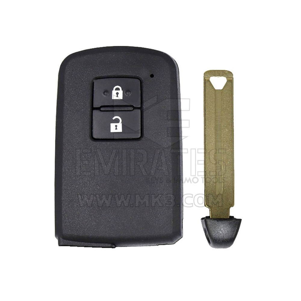 New Aftermarket Toyota Rav4 2014 GCC Smart Remote Key Shell 2 Buttons High Quality Best Price | Emirates Keys