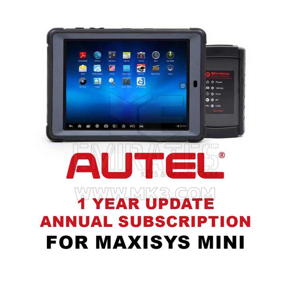Autel - Maxisys Mini için 1 yıllık güncelleme aboneliği