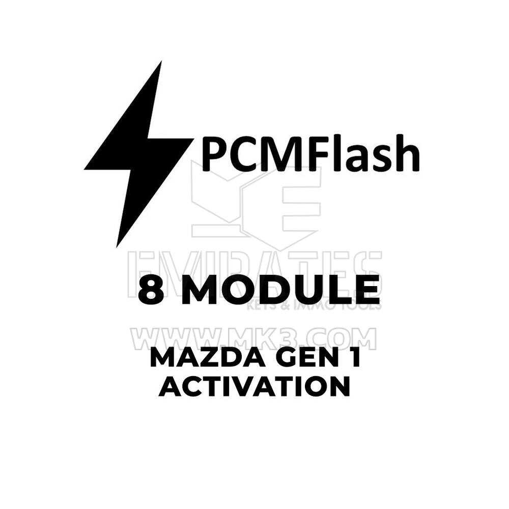 PCMflash - Ativação de 8 módulos Mazda geração 1