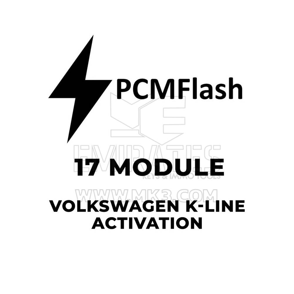 PCMflash - Ativação Volkswagen K-Line 17 Módulos
