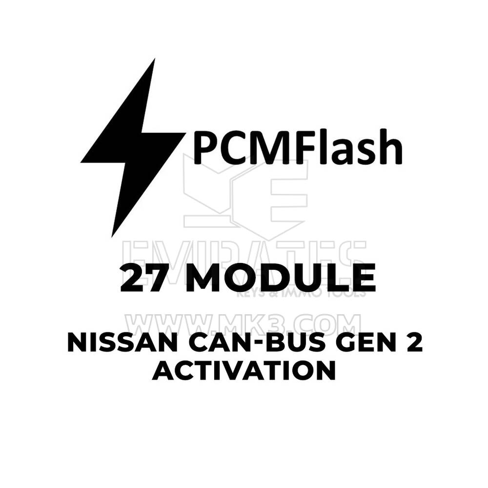 PCMflash - Ativação de 27 módulos Nissan CAN-bus gen 2