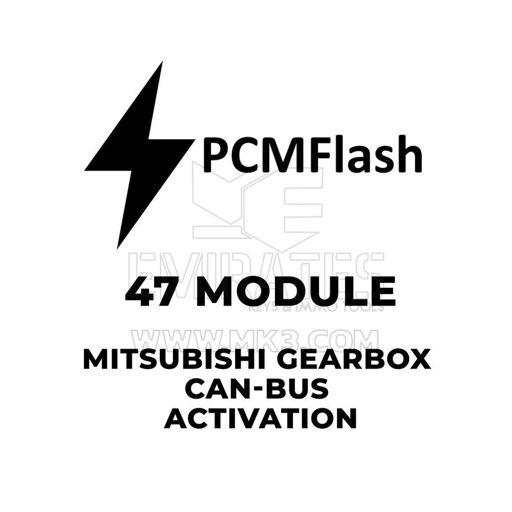 PCMflash - Activación CAN-bus de Caja de Cambios Mitsubishi de 47 Módulos