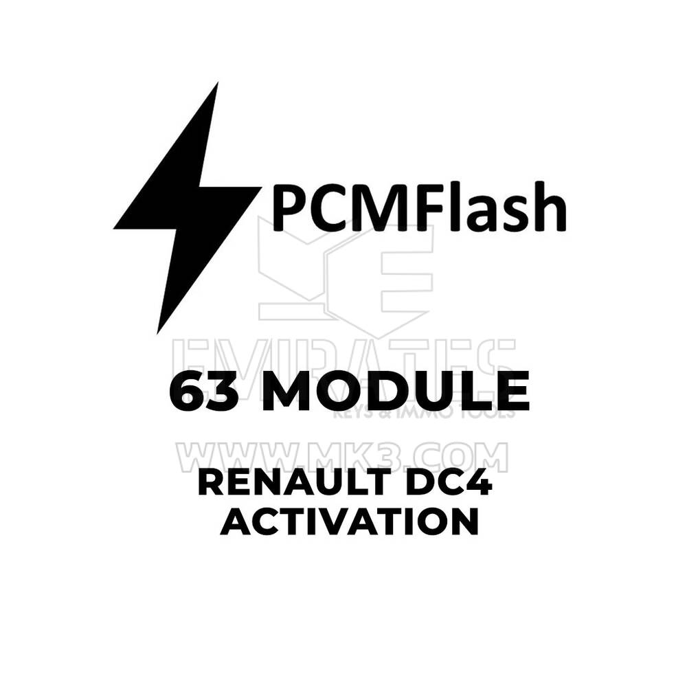 PCMflash - تفعيل 63 وحدة رينو DC4