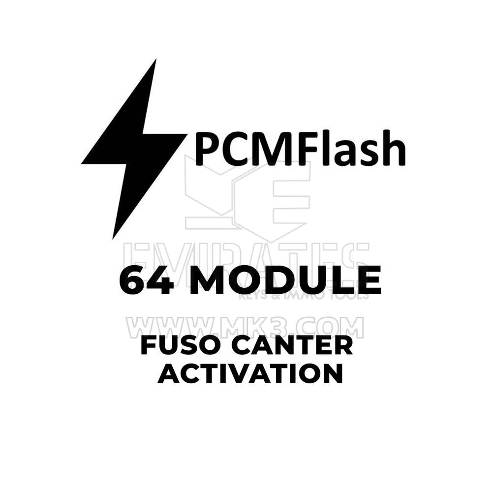 PCMflash - Activación de Fuso Canter de 64 módulos