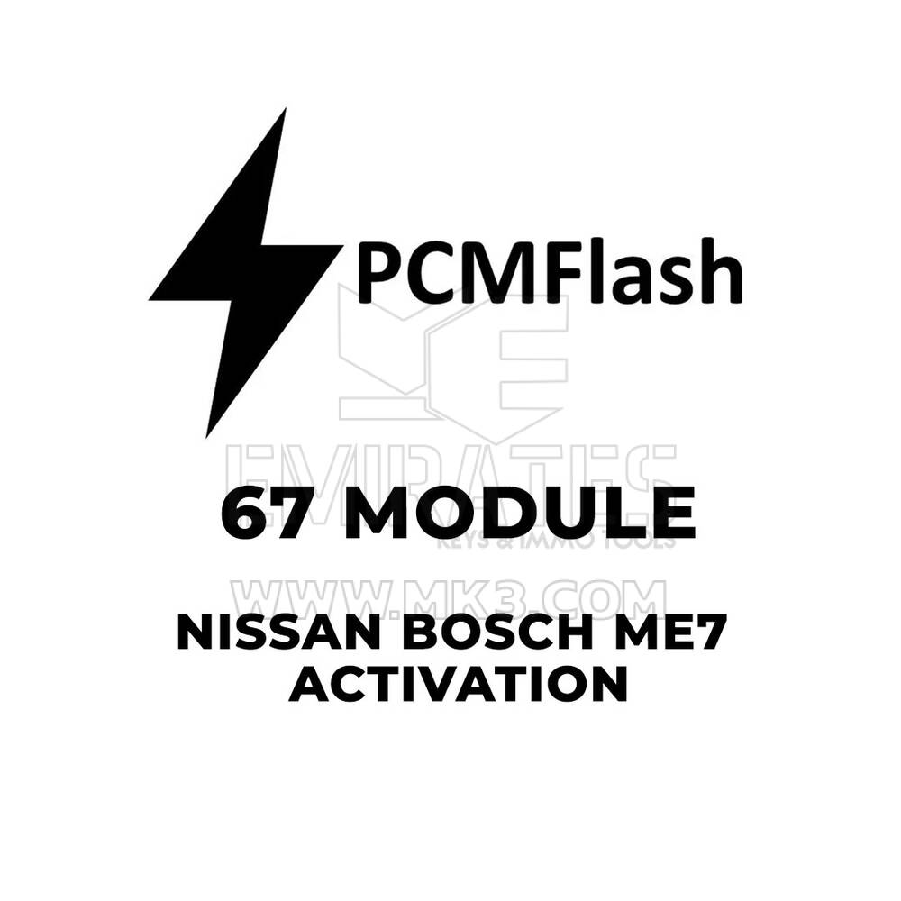 PCMflash - 67 Módulo Nissan Bosch ME7 Ativação