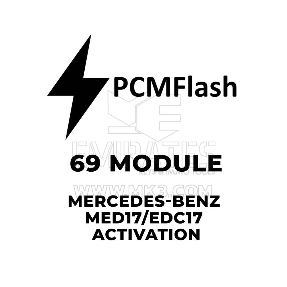 PCMflash - Activación 69 Módulo Mercedes-Benz MED17 / EDC17