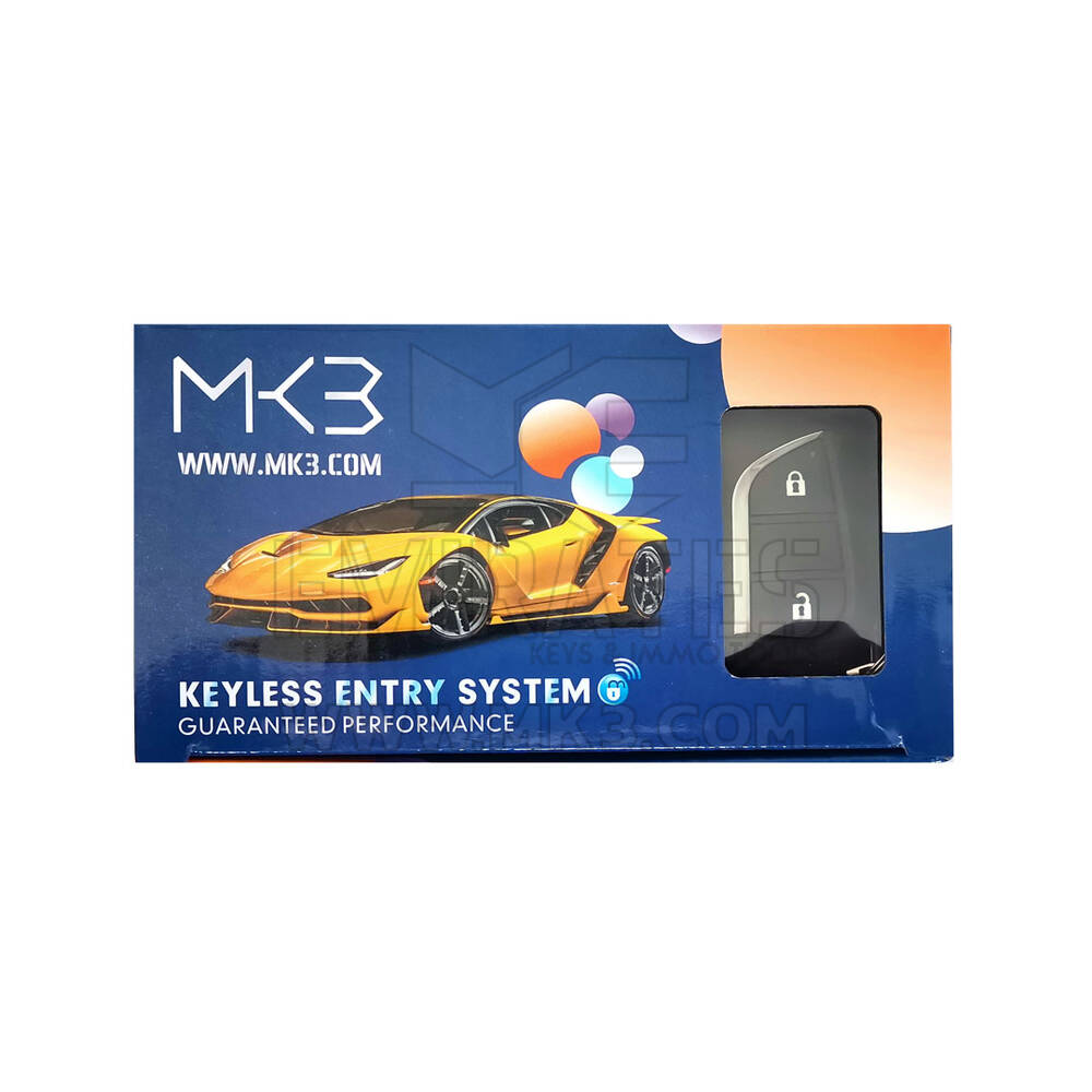 New Keyless Entry System Toyota Flip 2 Button TOY43 Blade Model E174/2 - Emirates Keys Keyless Entry & Engine Start System High Quality Best Prices
