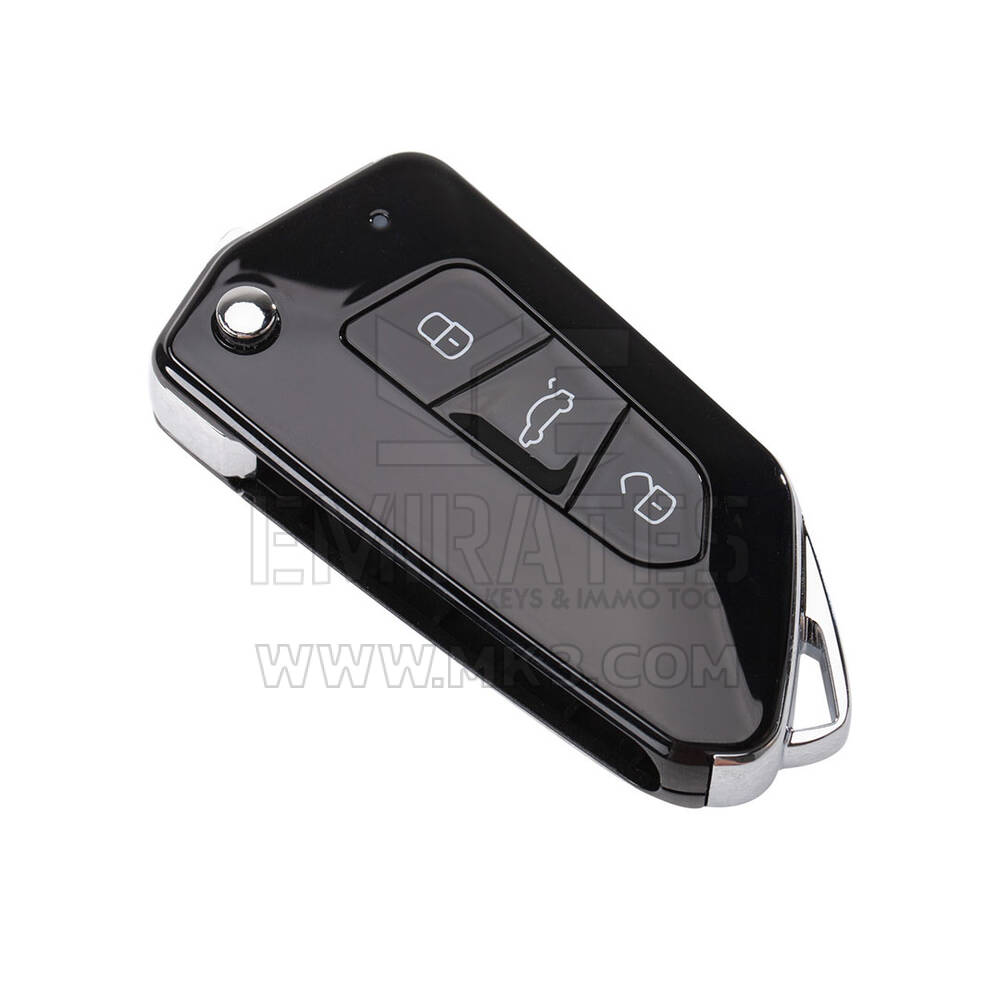 New XXhorse XKGA81EN All Black Style 3 Buttons Universal Wired Remote Key High Quality Best Price | Emirates Keys