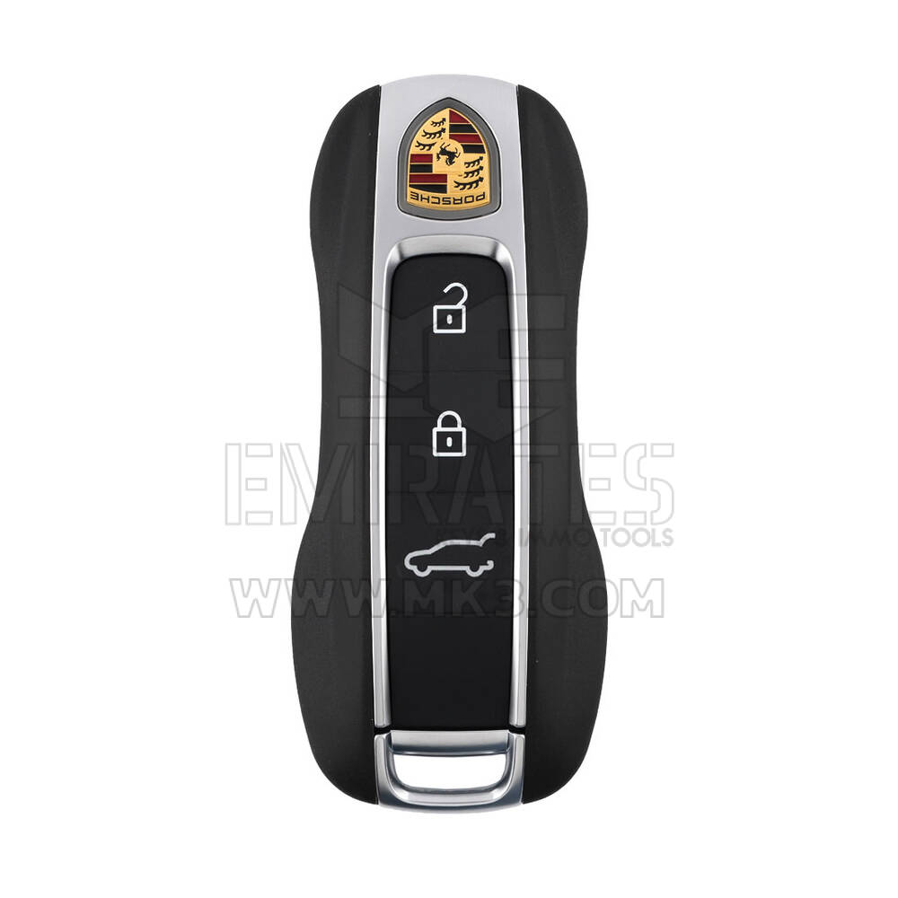 Llave remota de proximidad inteligente original de Porsche de 3 botones y 315 Mhz ID de FCC: IYZPK3 Tipo MLB