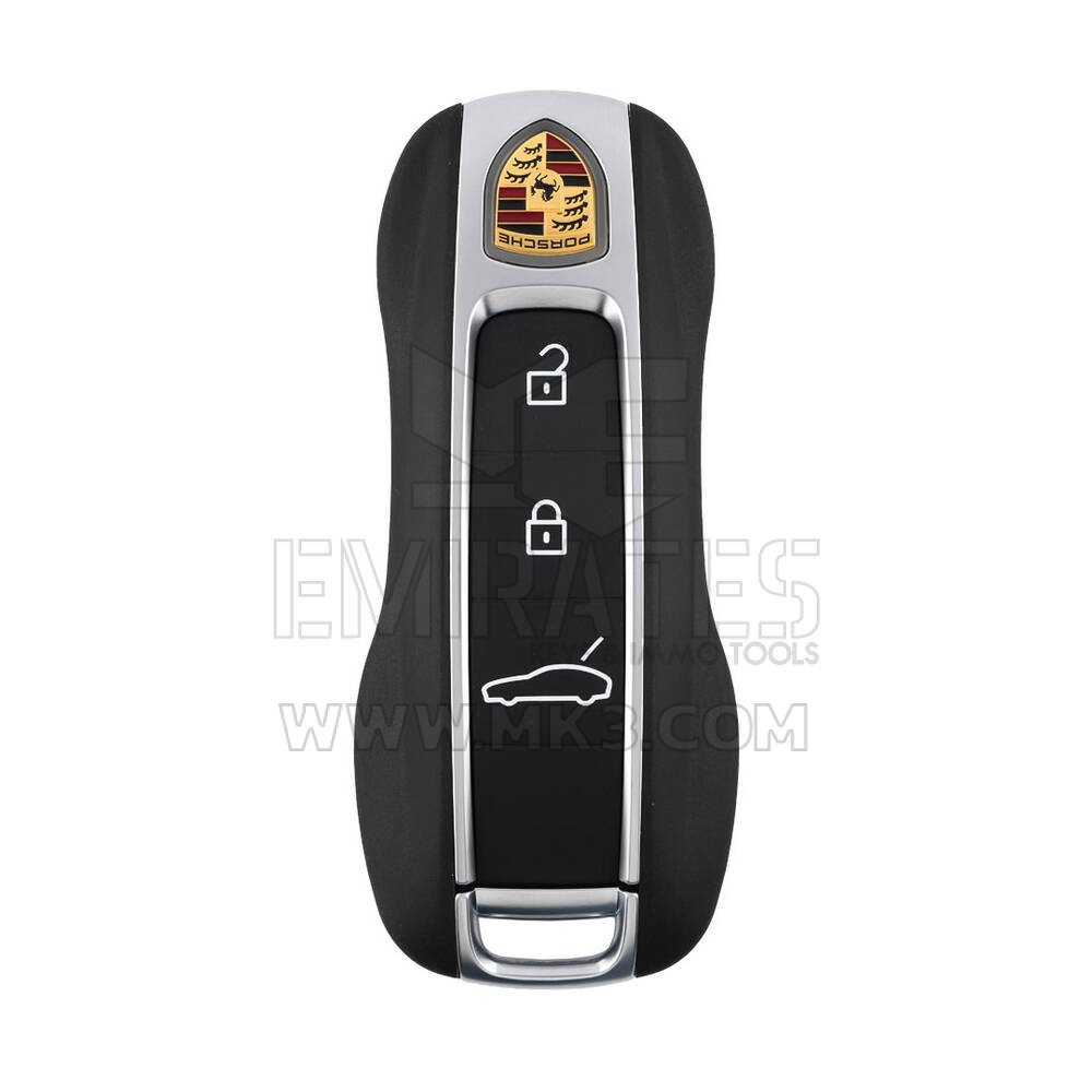 Chave remota de proximidade inteligente genuína Porsche 3 botões 433 MHz FCC ID: IYZPK3