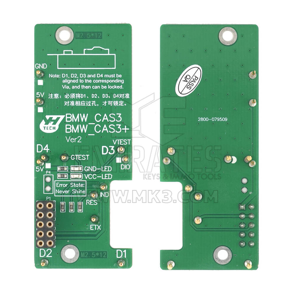 Adaptateur d'interface Yanhua ACDP CAS3 pour BMW CAS3/CAS3+/CAS3++ EEPROM PFLASH