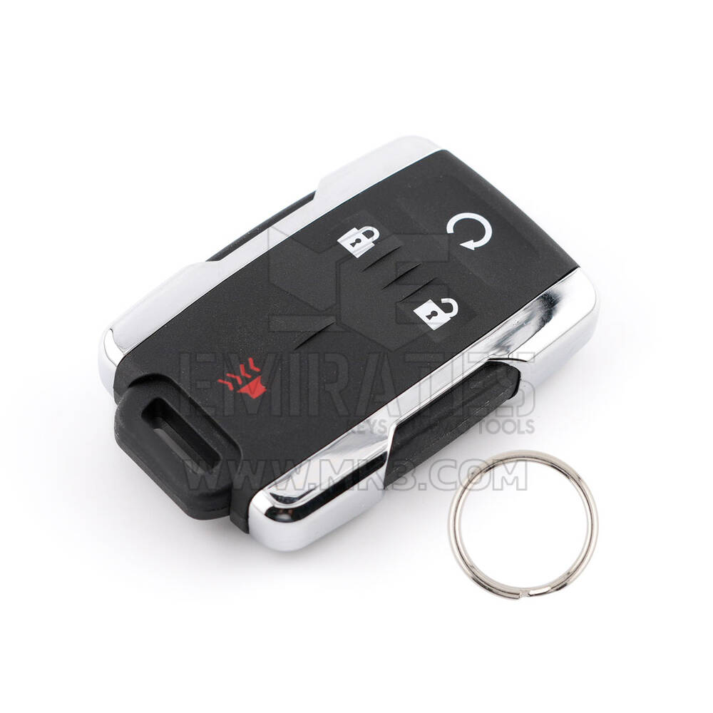Nova chave remota GMC Chevrolet 2015-2020 de reposição 3 + 1 botões 315 MHz Número de peça compatível: 13577770/84540865, ID FCC: M3N-32337100 | Chaves dos Emirados