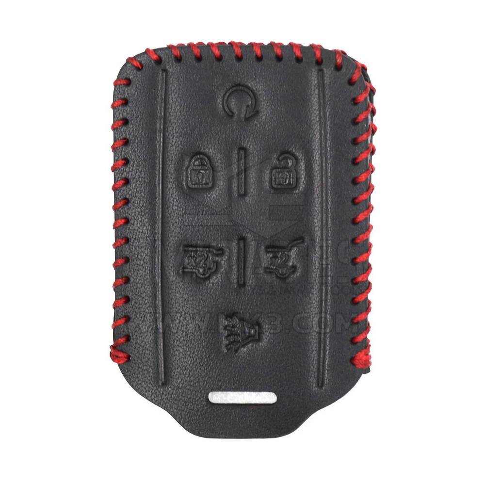 Leather Case For GMC Smart Remote Key 5+1 Buttons | MK3
