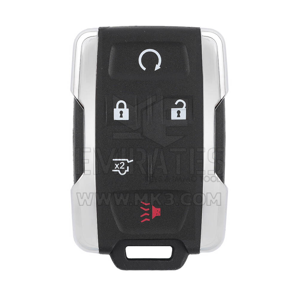 GMC Chevrolet 2015-2020 Remote Key 4+1 Buttons 315MHz Silver Color