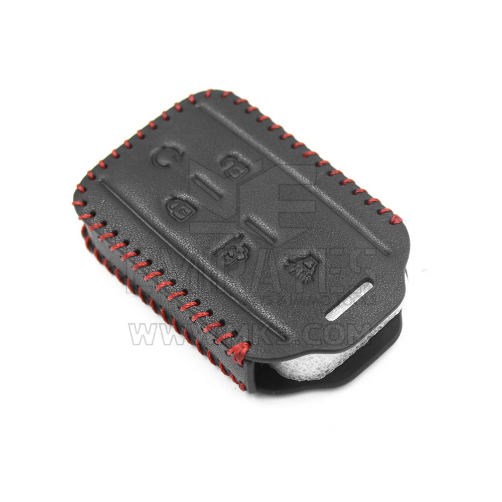 New Aftermarket Leather Case For GMC Smart Remote Key 4+1 Buttons High Quality Best Price | Emirates Keys