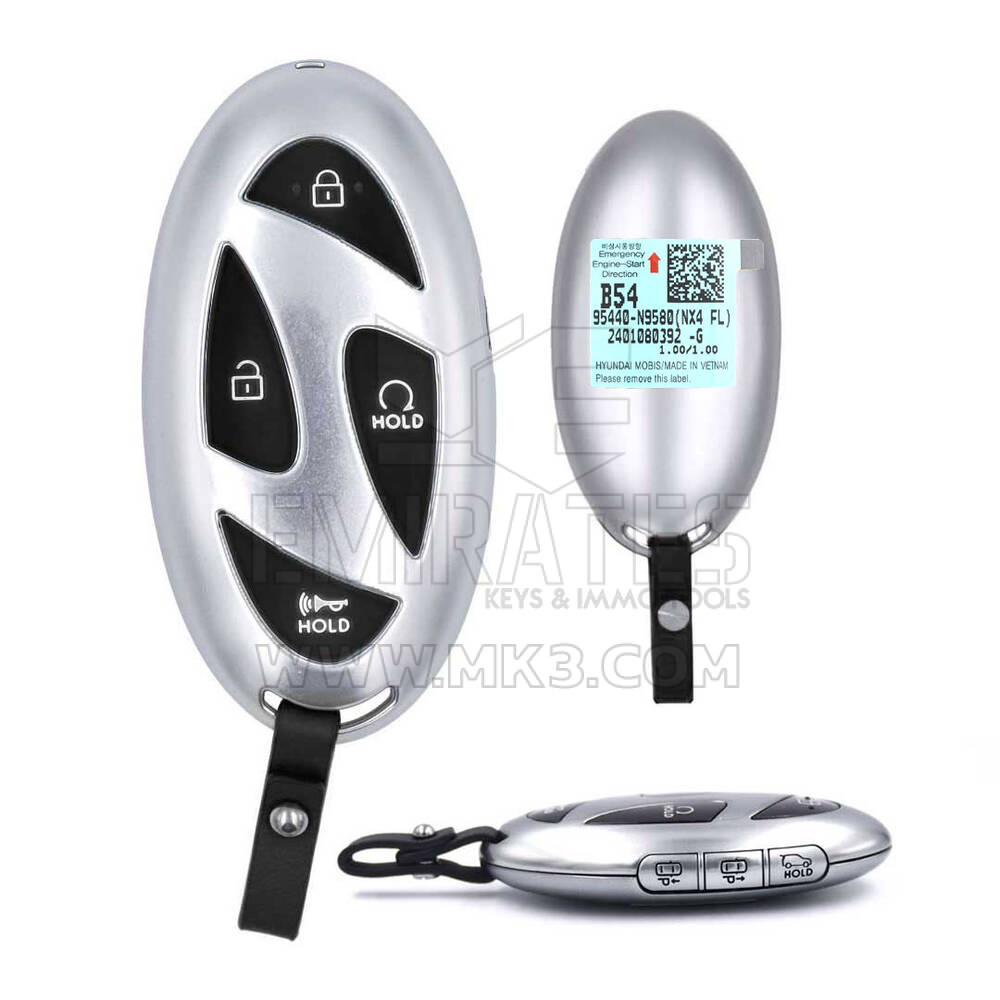 Hyundai Tucson 2023 Genuine Smart Remote Key 6+1 Buttons 433MHz 95440-N9580