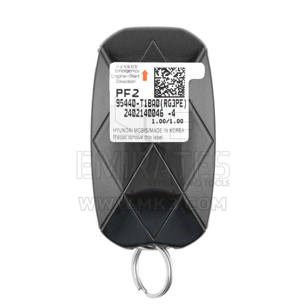 New Genesis 2024 Genuine / OEM Smart Remote Key 4+1 Buttons 433MHz OEM Part Number: 95440-T1BA0 , 95440T1BA0 | Emirates Keys