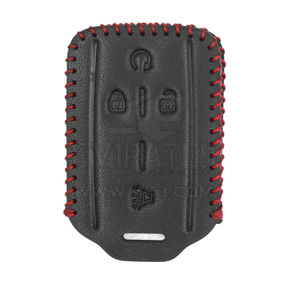 Estojo de Couro Para GMC Smart Remote Key 3+1 Botões | MK3