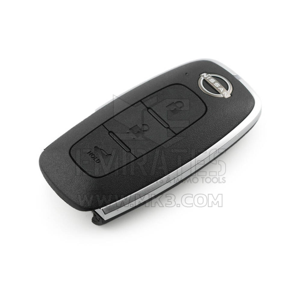 Nova chave remota inteligente Nissan Qashqai 2023 genuína / OEM 3 botões 433 MHz Número da peça OEM: 285E3-5MS2D, 285E35MS2D | Chaves dos Emirados