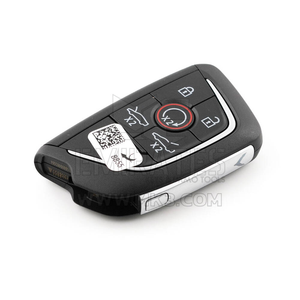 New Chevrolet Corvette 2020-2024 Genuine / OEM Smart Remote Key 5+1 Buttons 315MHz OEM Part Number: 13538855 / 13535127 / 13523804 / 13536986 | Emirates Keys