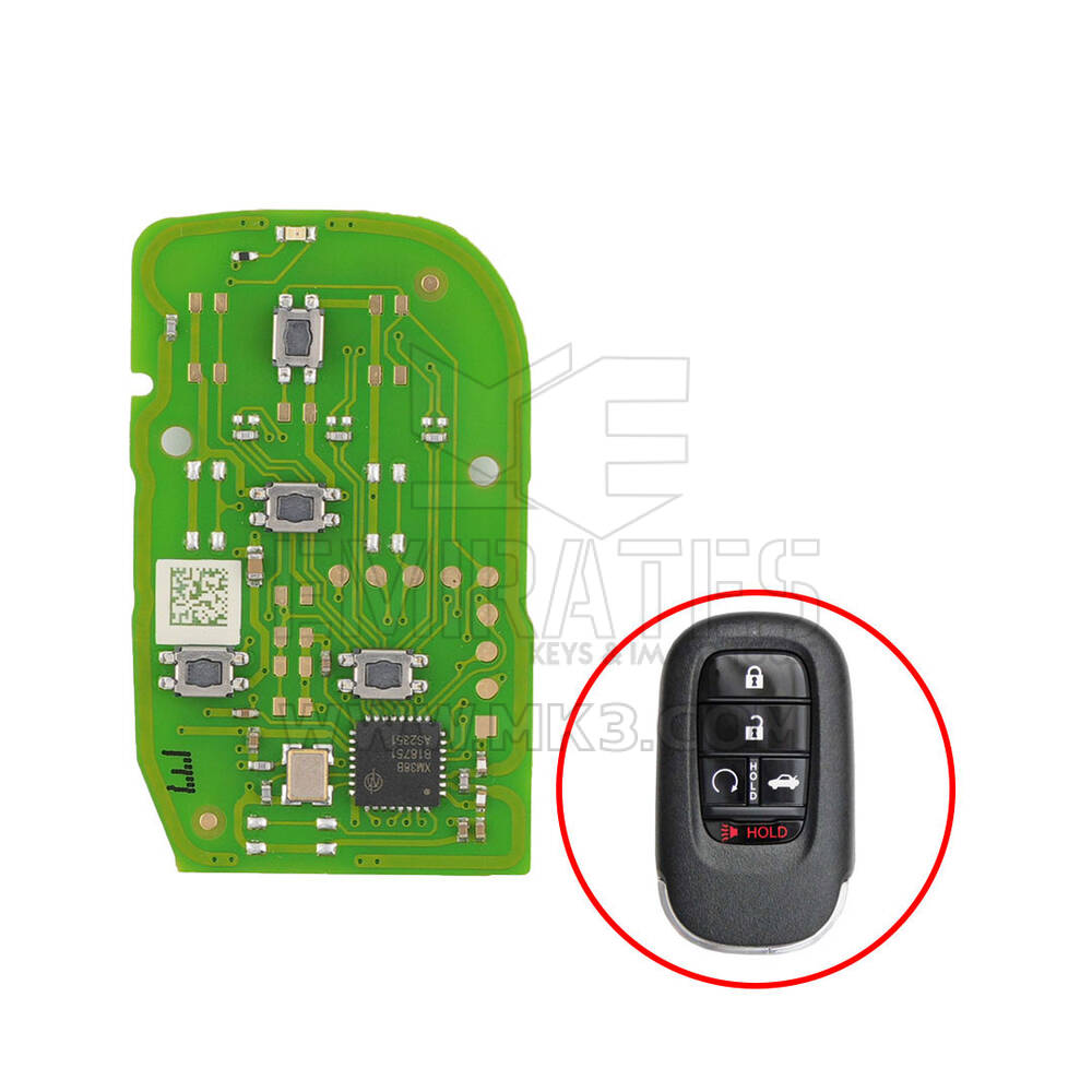 Xhorse XZBT51EN Special Smart PCB Board 4 Buttons Exclusively for Honda Models