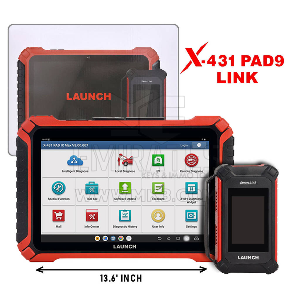Lanzamiento del X-431 PAD IX LINK PAD 9 PAD9, herramienta de diagnóstico insignia inteligente de alta gama