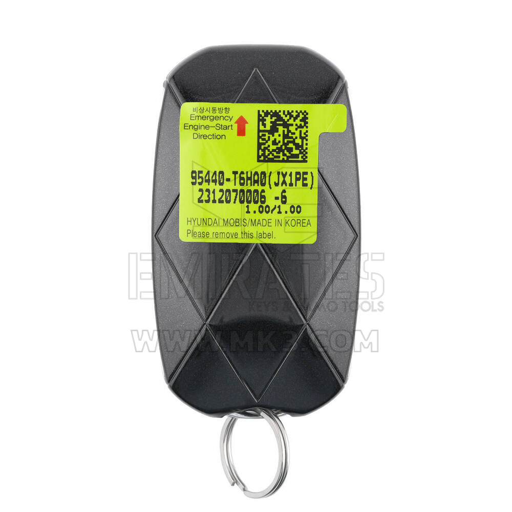 Nueva llave remota inteligente Genesis GV80 2024 genuina / OEM 4 botones 433MHz Número de pieza OEM: 95440-T6HA0 / 95440T6HA0 | Cayos de los Emiratos