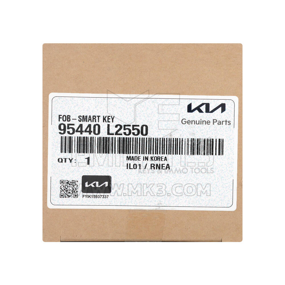 New KIA K5 2024 Genuine / OEM Smart Remote Key 4 Buttons 433MHz OEM Part Number: 95440-L2550 , 95440L2550 | Emirates Keys