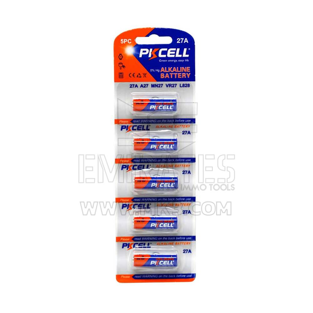 PKCELL Ultra Alkaline 27A Bateria Célula Universal | MK3