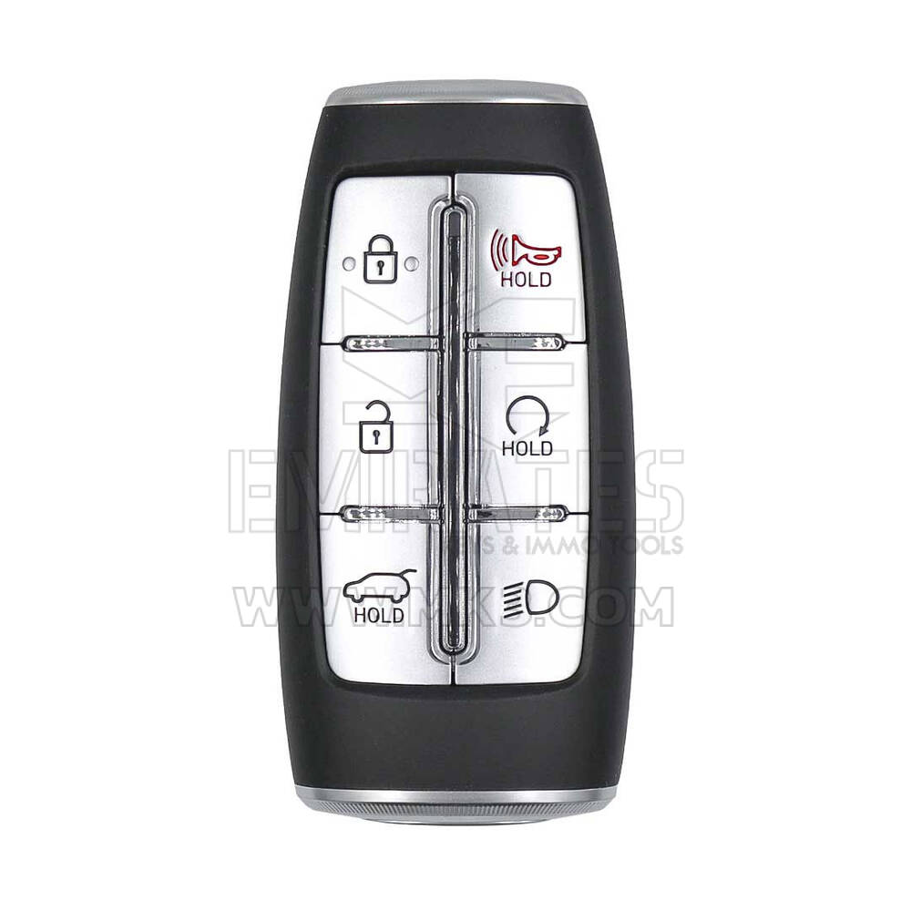 Llave remota inteligente Genesis GV70 2022 de 5+1 botones, 433 MHz, 95440-DS000