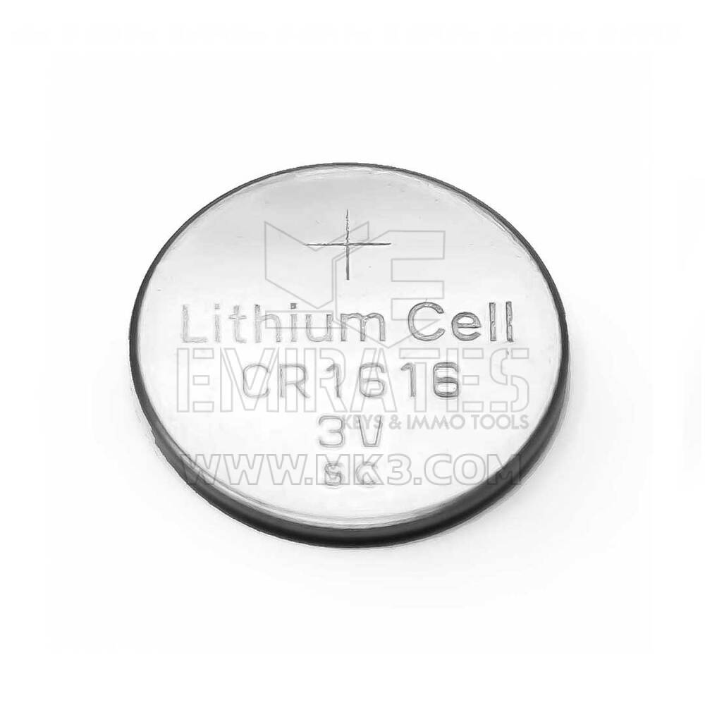 PKCELL Ultra Lityum CR1616 Evrensel Pil Hücre Kartı (5 Parçalı Paket)