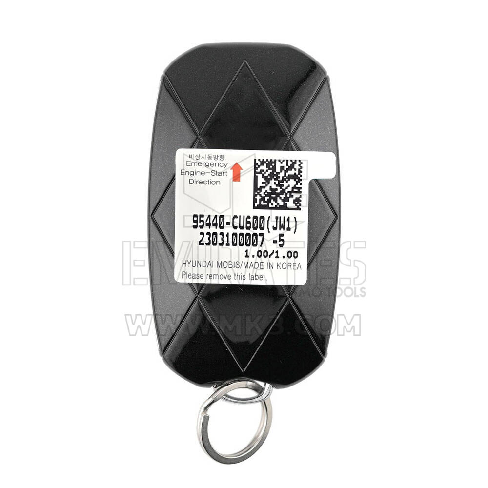 مفتاح ريموت ذكي أصلي/أصلي لسيارة جينيسيس GV60 2024 بخمسة أزرار وتردد 433 ميجاهرتز، رقم القطعة الأصلي: 95440-CU600، 95440CU600 | مفاتيح الإمارات