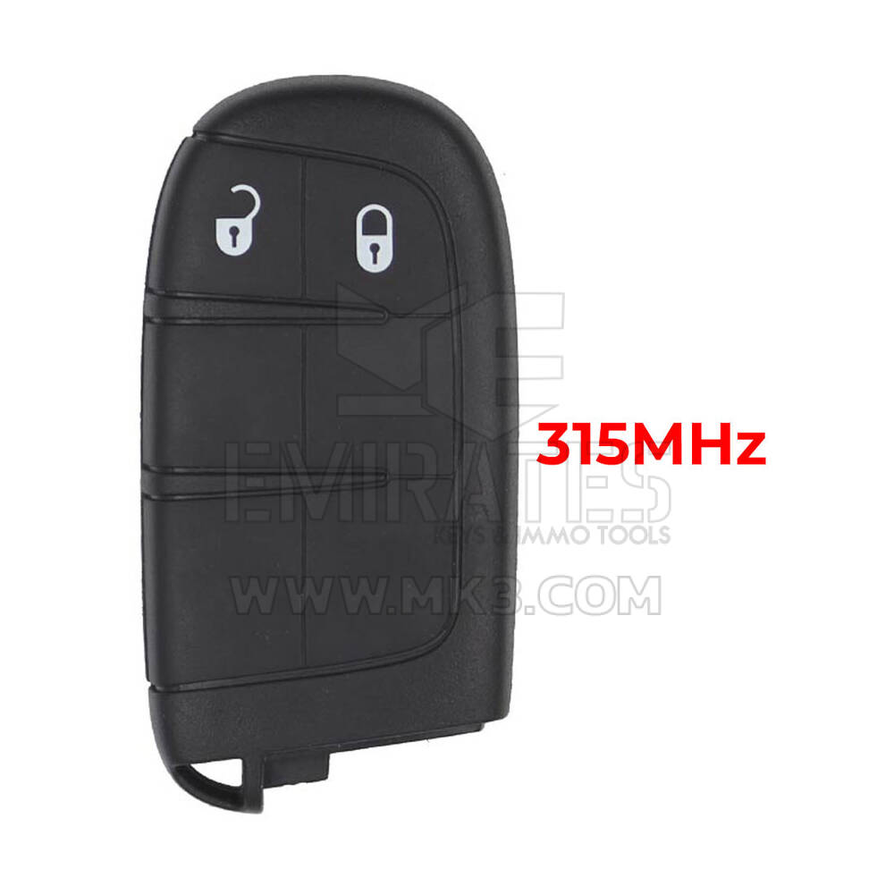 Jeep Compass 2017-2023 Chiave telecomando intelligente originale 2 pulsanti 315 MHz 68250332AB