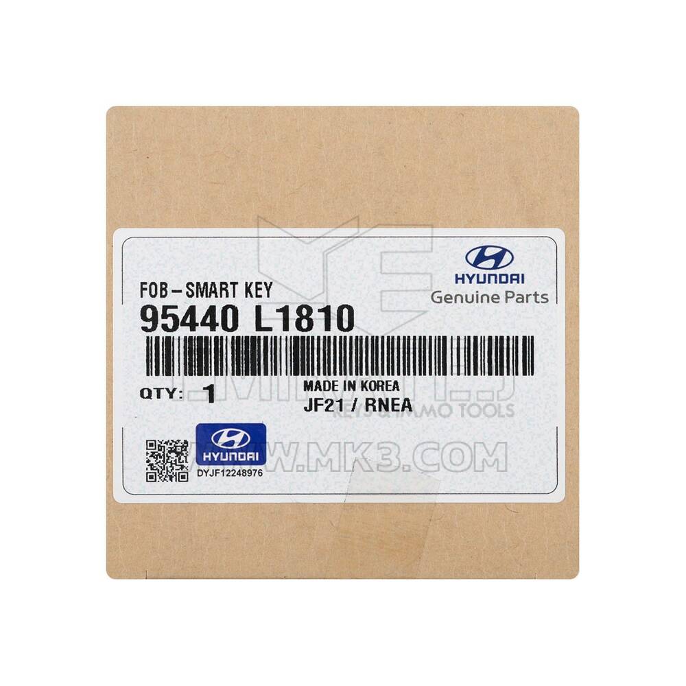 New Hyundai Sonata 2024 Genuine / OEM Smart Remote Key 4 Buttons 433MHz OEM Part Number: 95440-L1810, 95440L1810  | Emirates Keys