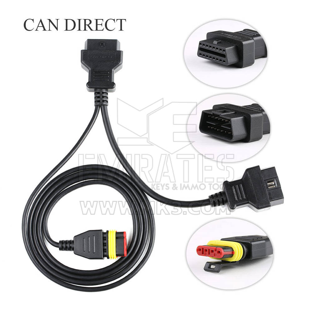 OBDSTAR Toyota-30 V2 Kit including CAN DIRECT Cable and Toyota-30 V2 Cable for 4A and 8A-BA All Key Lost | Emirates Keys
