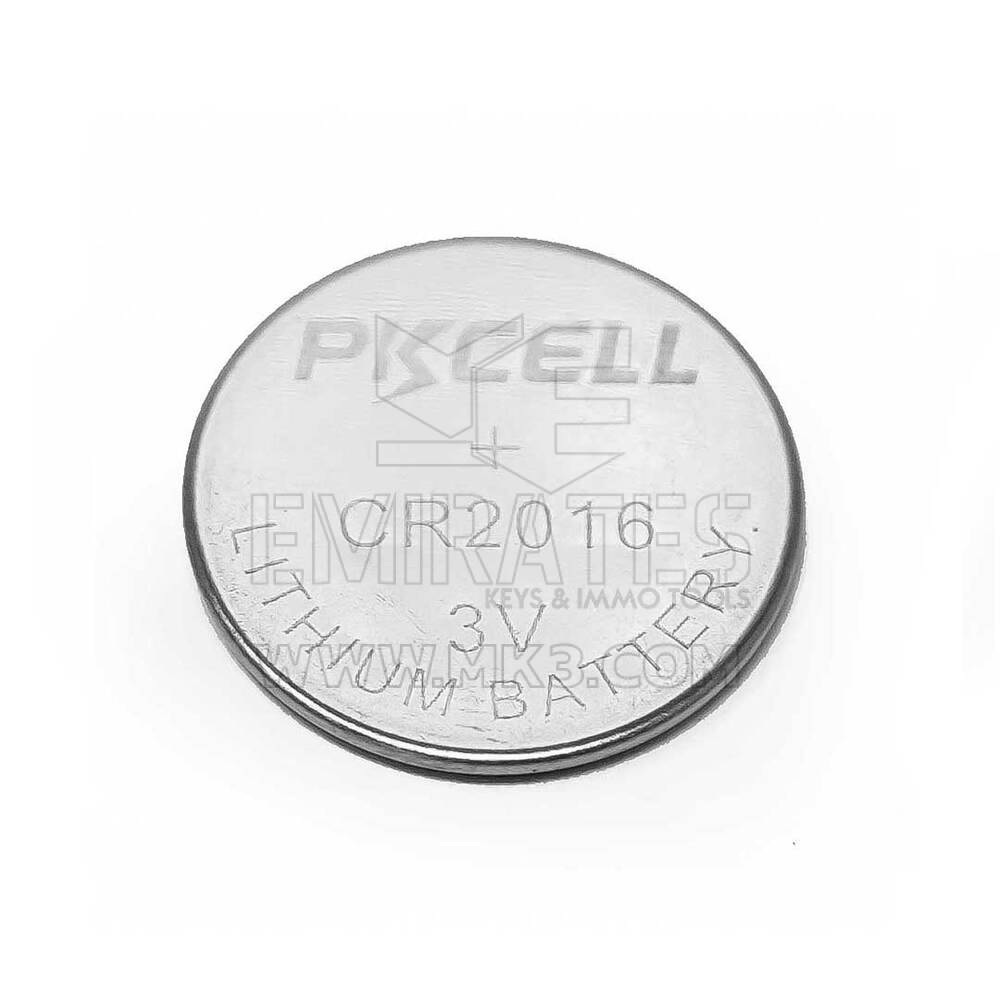 Cartão de pilha de bateria universal PKCELL Ultra Lithium CR2016 (pacote de 5 PCs)
