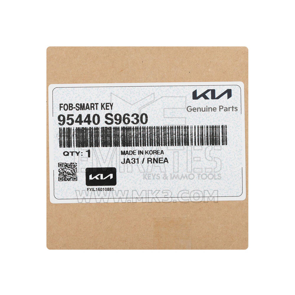 New Kia Telluride 2024 Genuine / OEM Smart Remote Key 3+1 Buttons 433MHz OEM Part Number: 95440-S9630, 95440S9630 | Emirates Keys