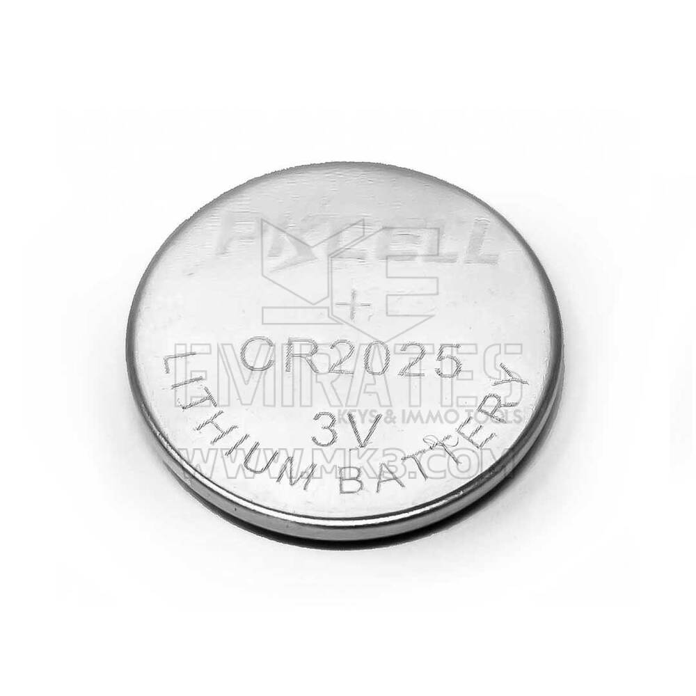PKCELL Ultra Lityum CR2025 Evrensel Pil Hücre Kartı (5 Parçalı Paket)