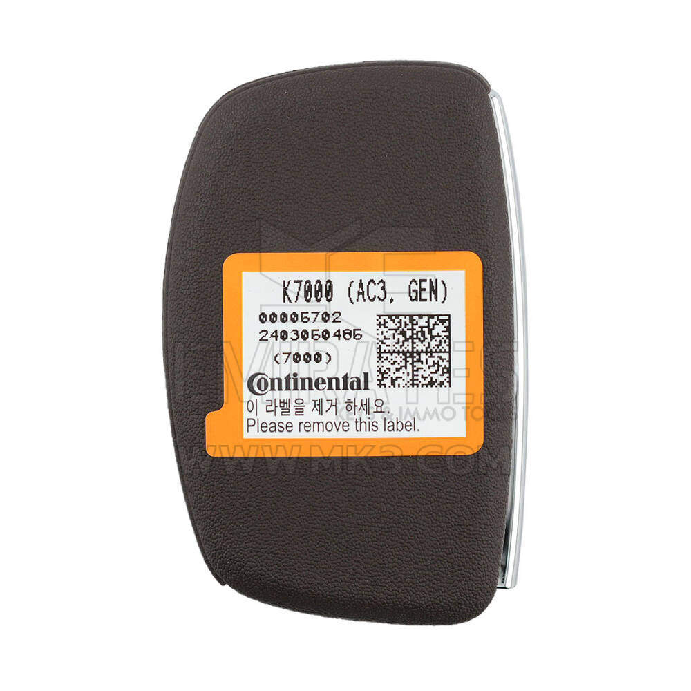 Hyundai I10 Genuine Smart Remote Key 95440-K7000 | MK3