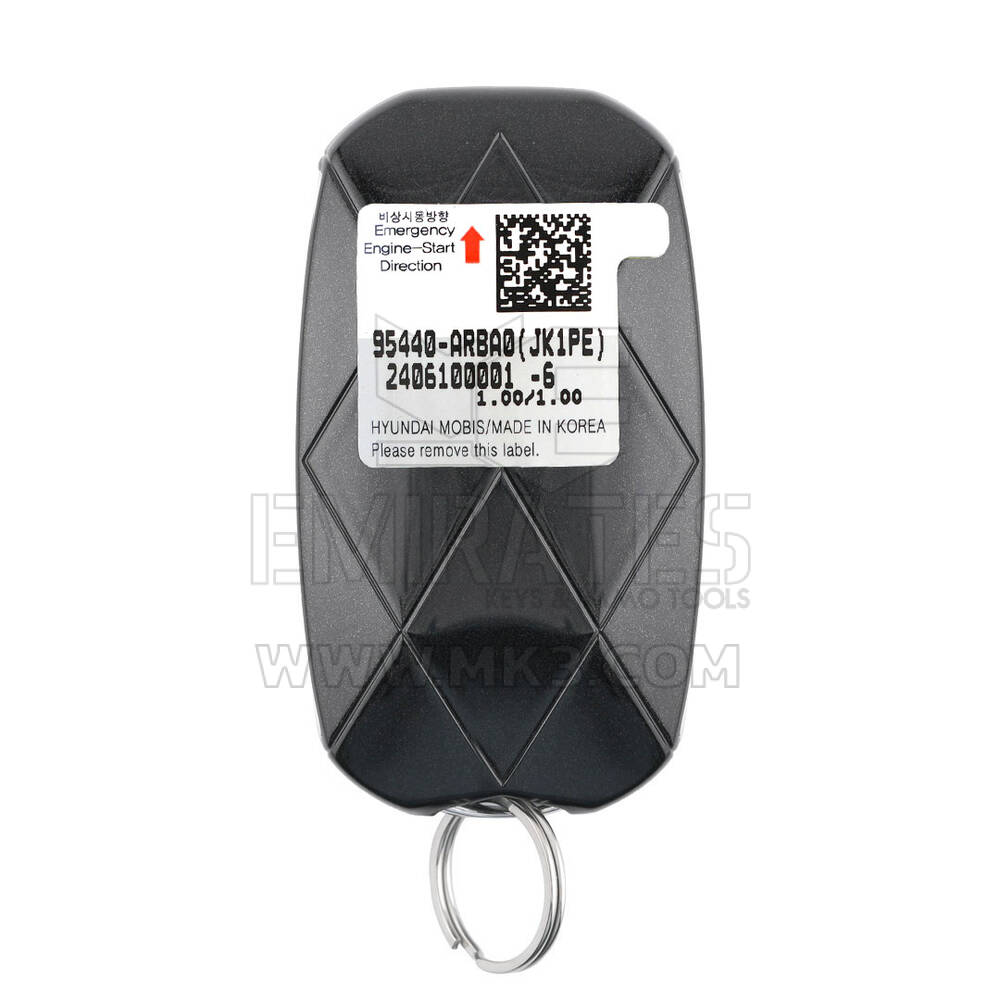مفتاح بعيد ذكي أصلي من Genesis / OEM 4 + 1 أزرار 433 ميجا هرتز رقم جزء OEM: 95440-ARBA0، 95440ARBA0 | مفاتيح الإمارات