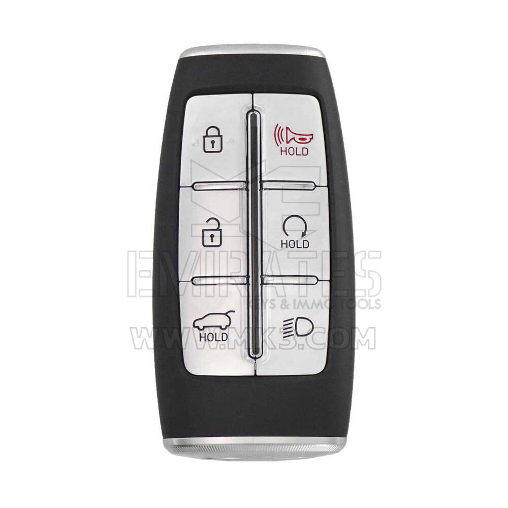 Llave remota inteligente Genesis GV70 2022 de 5+1 botones, 433 MHz, 95440-AR000