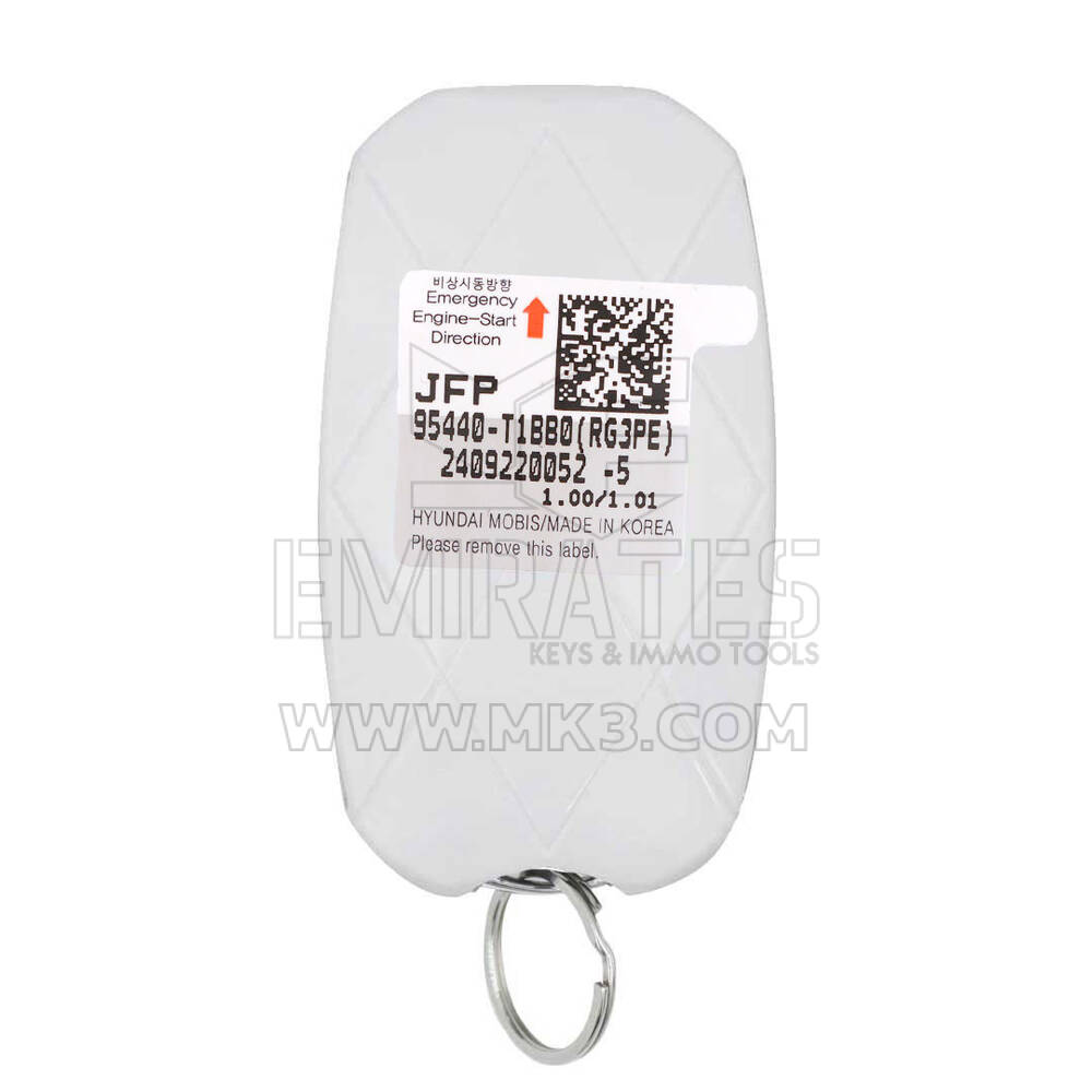 Novo Genesis G80 2024 Genuíno / OEM Smart Remote Key 4+1 Botões 433MHz Número de peça OEM: 95440-T1BB0, 95440T1BB0 | Chaves Emirates