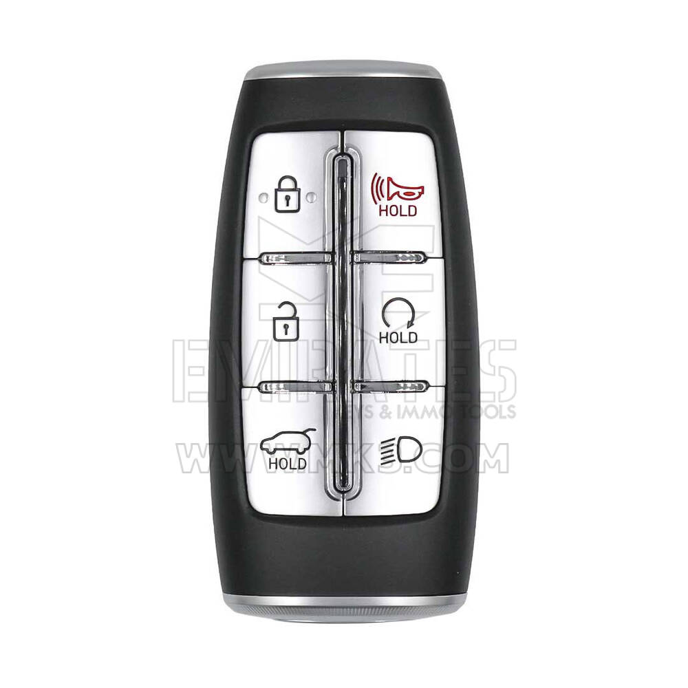 Llave remota inteligente Genesis GV70 2022-2024 de 5+1 botones, 433 MHz, 95440-AR001