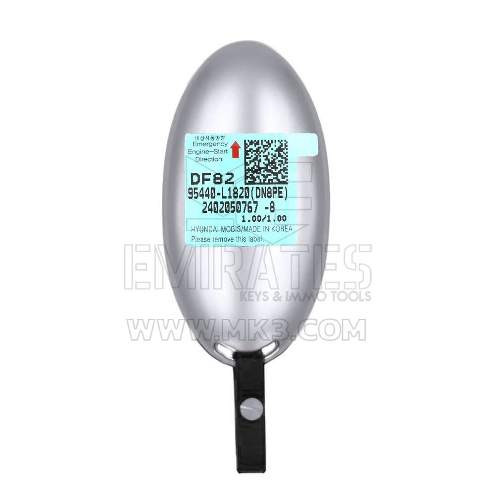 New Hyundai Sonata 2024 Genuine / OEM Smart Remote Key 6 Buttons 433MHz OEM Part Number: 95440-L1820, 95440L1820 | Emirates Keys