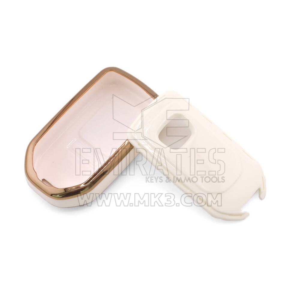 New Aftermarket Nano High Quality Cover For Honda Remote Key 4 Button White Color HD-A11J4B | Emirates Keys